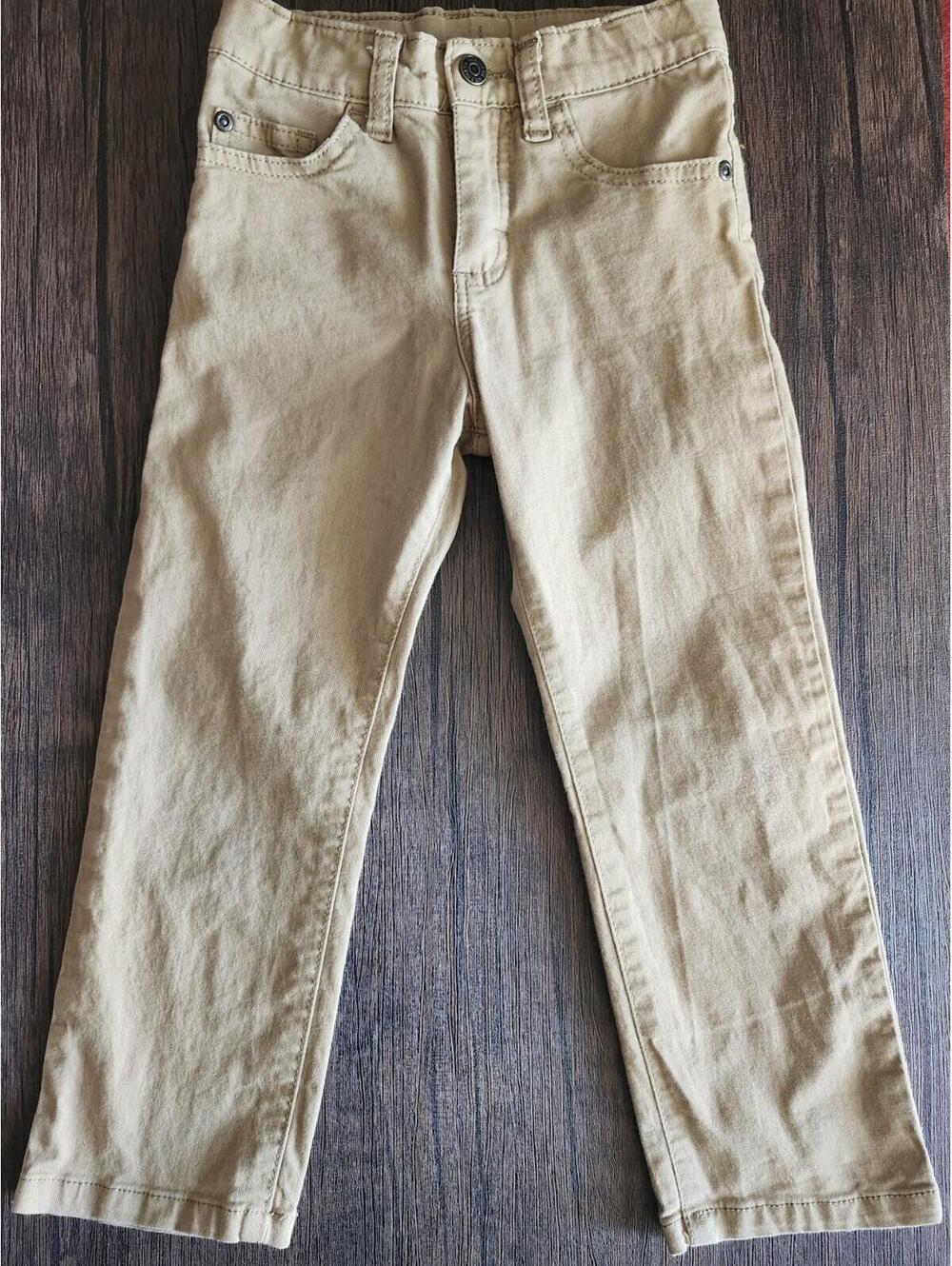 Wrangler Kids Khaki Straight Leg Jean Girls Size 5T